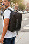 Original Unisex 15.6 Inch Laptop Multi-Compartment Luxury Black Casual Women Men Laptop Backpack - 7