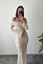 Dantelli Premium New Season Dress - Beige - 3