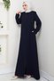Zigzag Stone Ferace Navy Blue Hm2848 - 3