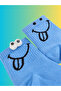 Special Series Happy Colorful Smiley Socks Fun Comfortable Stylish Design Style Socks Made of Combed Cotton - 7