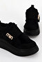 Mdl 614 Stone Buckle Detailed Fur Half Boots - 3