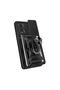 Honor 90 Compatible Case with Magnetic Stand and Camera Protection Senk Sliding Vega Cover-Blue - 2