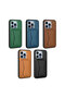 iPhone 12 Pro Compatible Card Holder Stand Pu Leather Senk Memo Case-Brown - 2