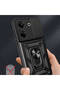 Tecno Camon 20 Pro 4g Case Magnetic Stand Camera Protected Senk Sliding Vega Cover - Blue - 7