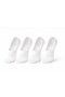 Women's Invisible Ballet Socks Black & White – Non-Slip Silicone, Breathable Ballet Socks