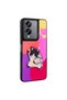 Vivo Y36 5g Case Shining Embossed Iconic Figure Senk Amas Silicone Cover - Purple - 5