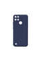 Realme C21Y Case Senk Bias Tape Silicone - Navy Blue