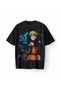 Naruto Kakashi Anime Japanese Japan Ninja Korean Style Series Oversized Unisex T-Shirt T-Shirt
