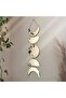 Acrylic Golden Moon Glow Gold Moon Sculpture