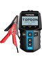 BT100 12V Car Battery Tester (100-2000 CCA) - Crank & Charging System Test, Black