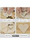 12-Piece Stainless Steel Cookie Cutter Set |   Heart Star Flower Fruit Shaped Dough Cutter - 2