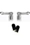 Firestick Grip Controller Clear Pack of 2 with Anti-Sweat Gaming Finger Sleeves - 3