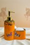 Premium Porcelain Horse Liquid Soap Dispenser with Sponge Holder Compartment 47067