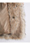 Özmarka New Season Jacket Collar Women's Fur Coat - 4