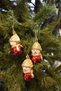 Snowman Tree Ornament Christmas Tree 3-Piece Pine Tree Ornament Christmas Ornament - 3