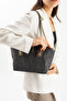 Suede Touch Premium Vegan Suede Gray Women's Shoulder & Shoulder Bag - 3