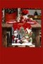 Extra Long Christmas Tablecloth |   Polyester Christmas with Burgundy / Gold / Green / Grey / Brown Options - 8