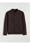Vision New Season Polo Neck Men's Knit Cardigan - 5