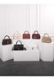 Women's Shoulder and Arm Crossbody Bag Dark Brown - 3