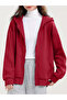 Unisex Kangaroo Pocket Oversize Hooded Zippered Sweatshirt / Cardigan - 3