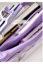 Kawaii transparent travel large capacity fabric multi-compartment big pencil case pouch gift - 3