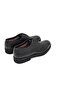029901 Fur Men's Classic Shoes - Black - 3
