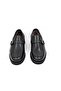 036662 Men's Classic Shoes with Fur Buckle - Black - 2