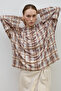Coffee Ivory Blouse