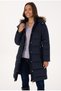 U.S. Polo Assn. Basic Fit Cut, Fur Hooded Coat