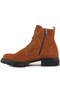 - Tan Suede Zippered Men's Boots 102-205-10052 - 3