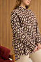 Patterned Viscon Shirt - 5
