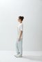 Women's Ecru Color Printed Oversized T-Shirt - 5