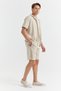 Men's Tie-Waist Textured Shorts - 2