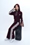 Girls' 100% Cotton Hooded Long Sleeve Oversized Top & Bottom Tracksuit Set - 3