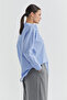 Women's Striped Oversize Shirt - 4