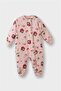 Baby Girl 1.6 Tog Fiber Patterned Romper (25 Wn) - 3