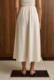 Blake Viscose Flawless Skirt Ecru - 5