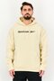 Men Sportswear Fit Long Sleeve Outdoor Hoodie, Beige