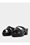 Cross Strap Block Heel Sandals - 3