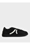 Suede Striped Detail Lace Up Sneakers