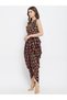 Owl Print Ethnic Dhoti Jumpsuit - 3