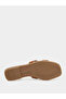 Brown Flat Sandals - 7
