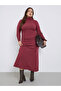 Plus Size Turtle Neck Knit Sweater Maxi Dress