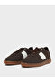 Color Block Suede Lace Up Sneakers - 2