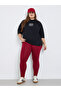 Burgundy Plus Size Leggings