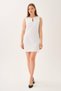 Women's Pencil Dress with Collar Detail