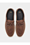 Men Faux Leather Stitch Detail Loafers - 5