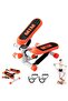 Mini Stepper Exercise Machine with Resistance Bands and Calorie Counter