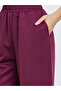 Burgundy Straight Leg Joggers - 3