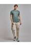 Solid Cargo Jeans with Button Closure